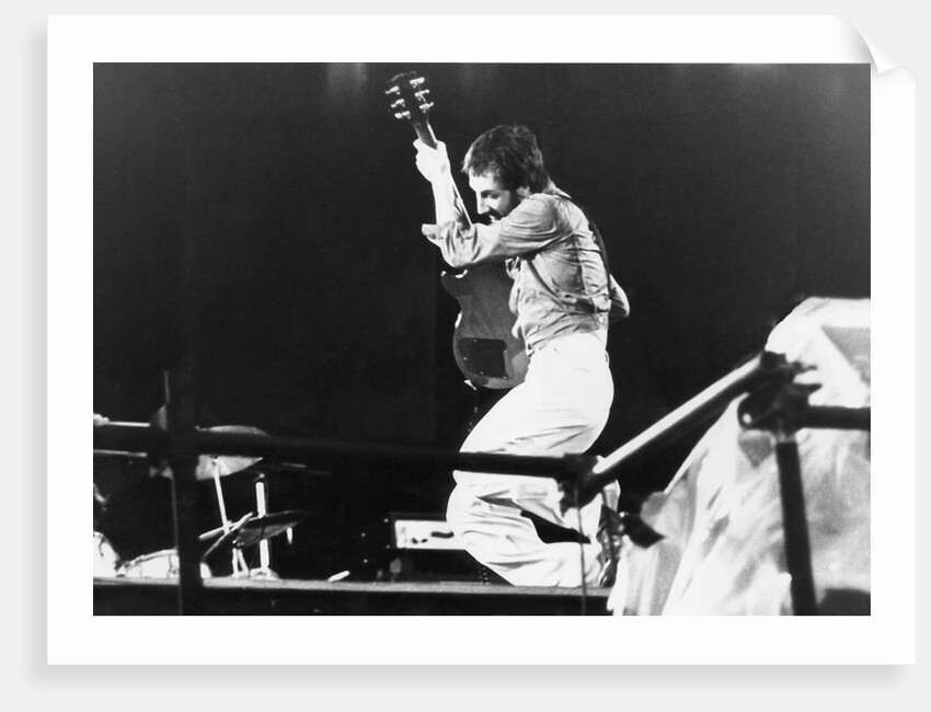 The Who - Pete Townsend at Parkhead, Glasgow 1976 (2) by Steve Thomson